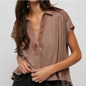 Free People Lowdown Henley